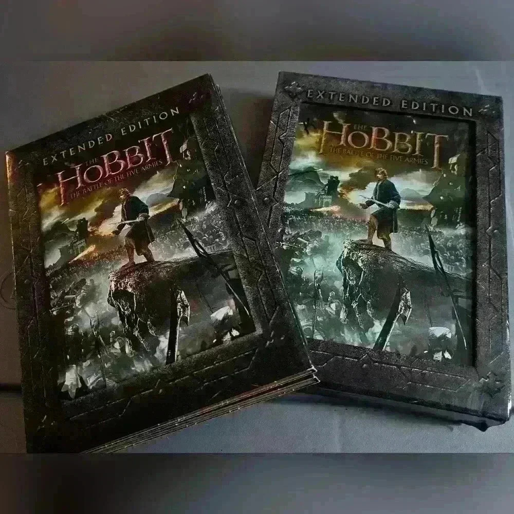 The Hobbit,  "Battle of the 5 armies", extended edition CD's.